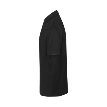 ID PRO Wear 0330 poloshirt med trykknap, sort