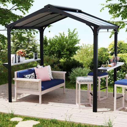 Canopia by Palram Austin 2400 grillpavillon, antracit - 4,3 m²