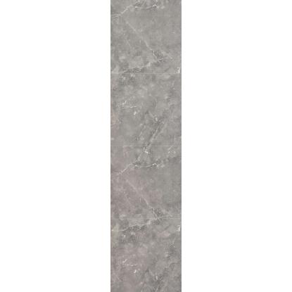 Fibo Stone vådrumspanel med 60 x 60 cm fliselook, 10 x 600 x 2400 mm, grey marble silk