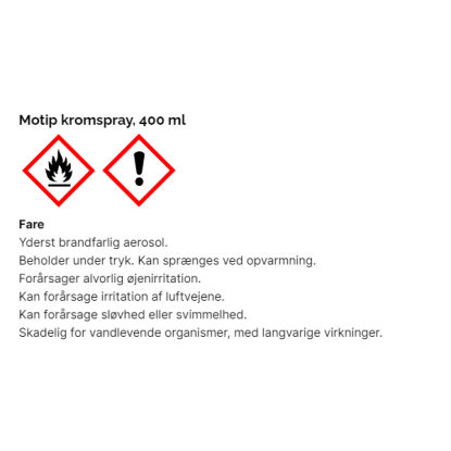 Motip kromspray, 400 ml