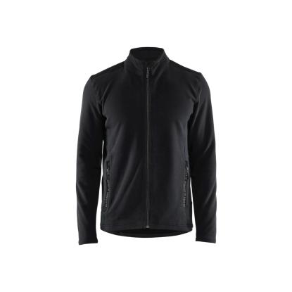 Blåkläder 4765 microfleece jakke, sort/mellemgrå