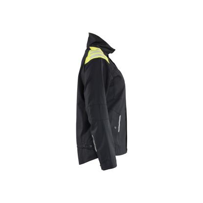 Blåkläder 4070 dame jakke inherent, sort/hi-vis gul
