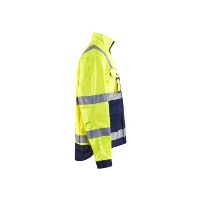 Blåkläder 4023 high vis arbejdsjakke, hi-vis gul/marineblå