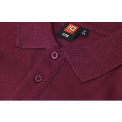 ID 0525 poloshirt med stretch, bordeaux