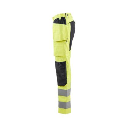 Blåkläder 7163 dame high vis buks med stretch, hi-vis gul/sort