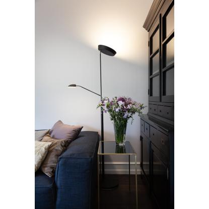Halo Design Vegas Combi LED gulvlampe, 7+20 watt, sort