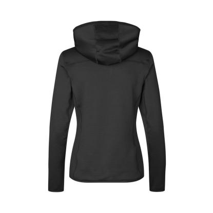ID 0841 cardigan med stretch, komfort, dame, sort
