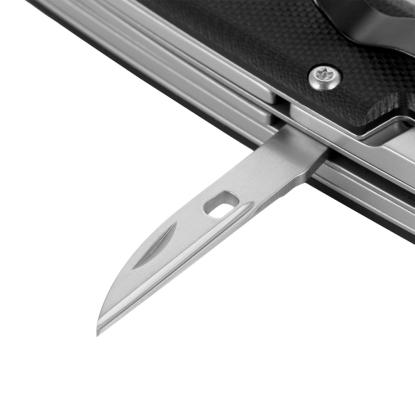 M-TAC Type 9 foldekniv (6 værktøjer), sort/rustfrit stål
