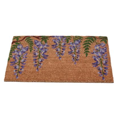 Westland kokosmåtte med wisteria