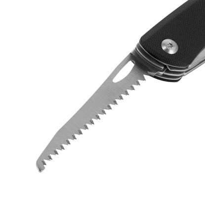 M-TAC Type 9 foldekniv (6 værktøjer), sort/rustfrit stål