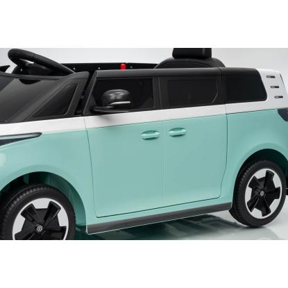 VW ID Buzz elbil til børn, 24V, lyseblå