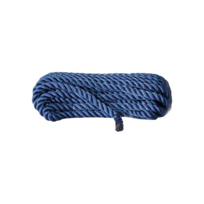 Fortøjningsline 3-slået soft, blå - Ø12 mm x 20 meter