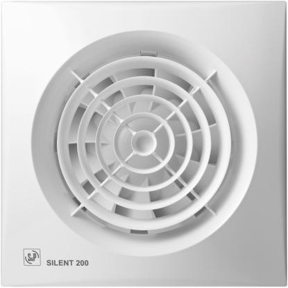 Thermex Silent 200 CZ ventilator uden styring, 180 x 180 mm