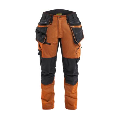 Blåkläder 7170 striker dame håndværkerbuks med stretch, rust/sort 
