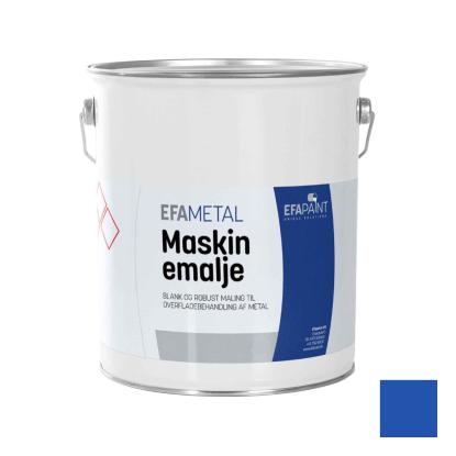 EFAmetal Maskinemalje, brilliantblå - 5 liter