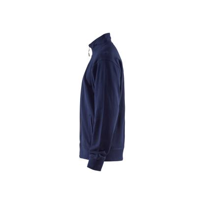 Blåkläder 3371 sweatshirt full zip, marineblå
