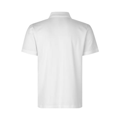 ID 0586 poloshirt, økologisk, hvid