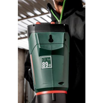 Metabo LB 18 LTX BL løvblæser, 18V, med 2 x 5,2 Ah batteri og lader