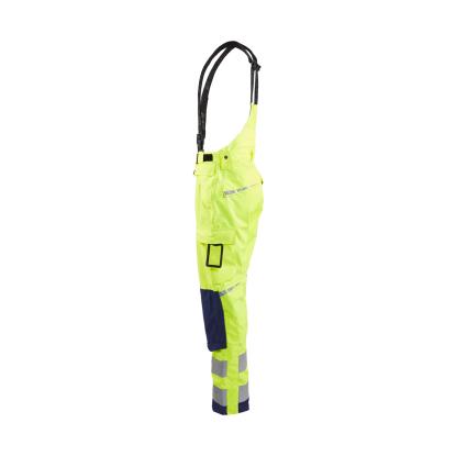 Blåkläder 1867 high vis skalbuks, hi-vis gul/marineblå