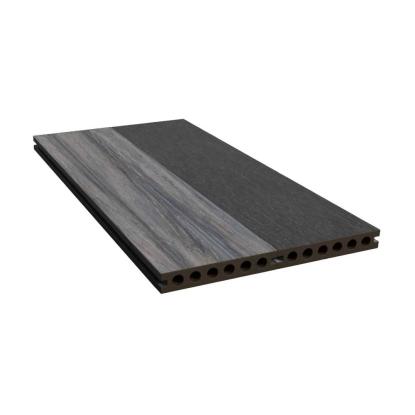 Kirkedal Heimdal terrassebræt i komposit, black/grey - 22x130 mm
