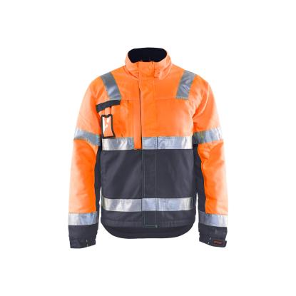 Blåkläder 4862 high vis vinterjakke, hi-vis orange/mellemgrå