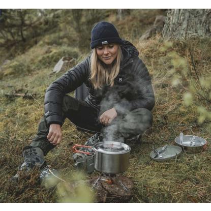 easy camp Moss 2 kogesæt med gryde, pande, 2 tallerkener og 2 krus