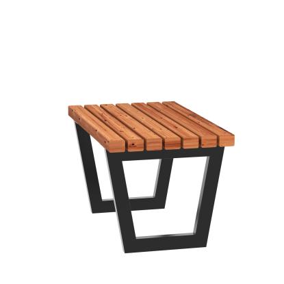 PLUS Siesta Living skammel/bord, gyldenbrun/fyr, 75 cm