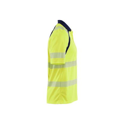 Blåkläder 3595 high vis poloshirt, hi-vis gul/marineblå