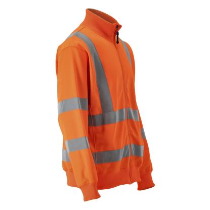 MASCOT SAFE CLASSIC Maringa sweatshirts med lynlås, hi-vis orange