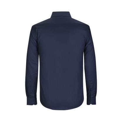 Seven Seas SS8 Fine Twill skjorte, modern, navy