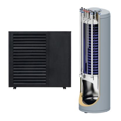 ScanTherm Skagen luft-til-vand varmepumpe, 8 kW, med 180/85L Combitank
