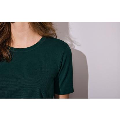 ID 0529 T-shirt, lyocell, dame, flaskegrøn