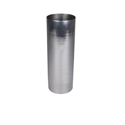 Plastmo Zink lige nedførsel, Ø75 mm