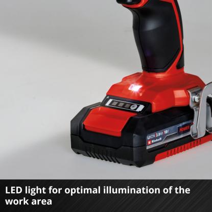 Einhell TC-CD 18/35 Li akku boremaskine med 2 Ah batteri og lader