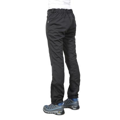 DLX SOLA softshell vandrebukser, vandtætte, dame, sort