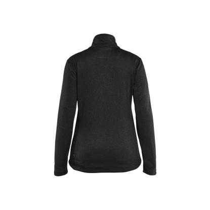 Blåkläder 3549 dame sweatshirt full zip, sort