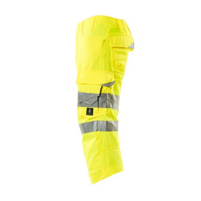 MASCOT SAFE SUPREME arbejdsknickers med knælommer, hi-vis gul