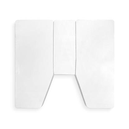 Walra Travel molton stræklagen, 170-230 x 180-210 cm, hvid - 3 dele