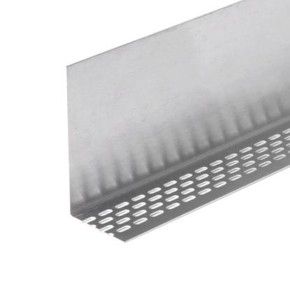 Facadeprofil, ventilationsprofil, type L, aluminium - 3 meter