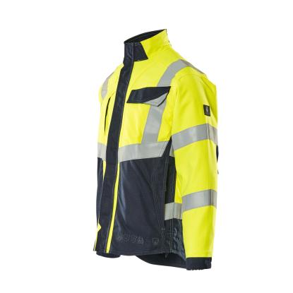 MASCOT MULTISAFE Biel arbejdsjakke, hi-vis gul/mørk marine