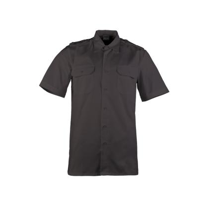 Mil-Tec serviceskjorte med korte ærmer, sort