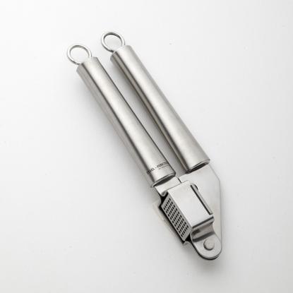 Steel-Function hvidløgspresser, ergonomisk, rustfrit stål, 20 cm