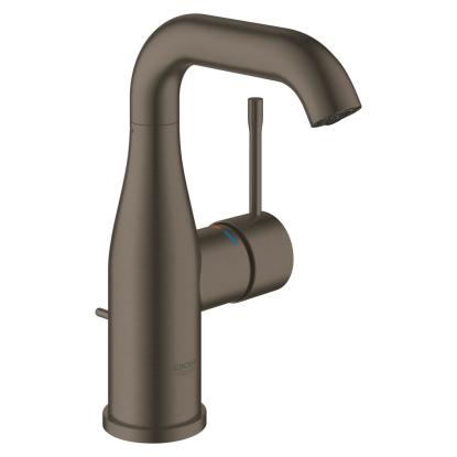 GROHE Essence M håndvaskarmatur med bundventil, børstet hard graphite 