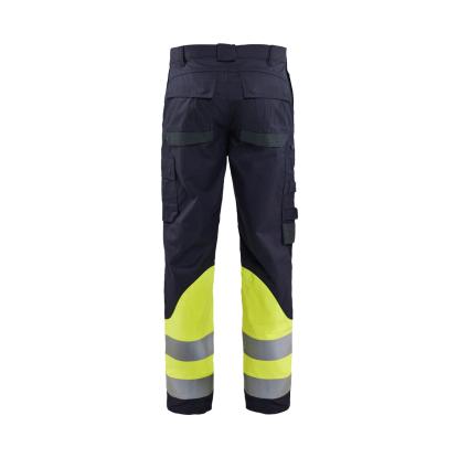 Blåkläder 1491 multinorm buks inherent  apc 2, marineblå/hi-vis gul