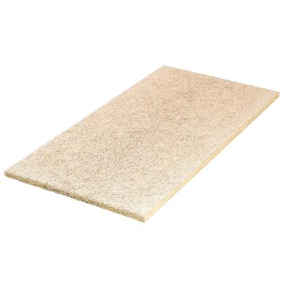 FibroTech Multifin træbetonplade, natur, 25 x 600 x 1200 mm