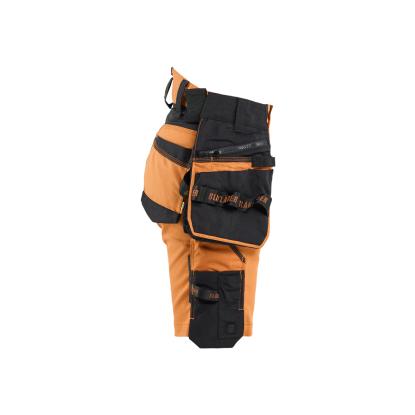 Blåkläder 7175 striker dame håndværker shorts stretch, rust/sort 