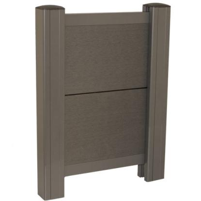 Komposit F&N-Profil børstet 2,1 x 20,5 x 180 cm terminus