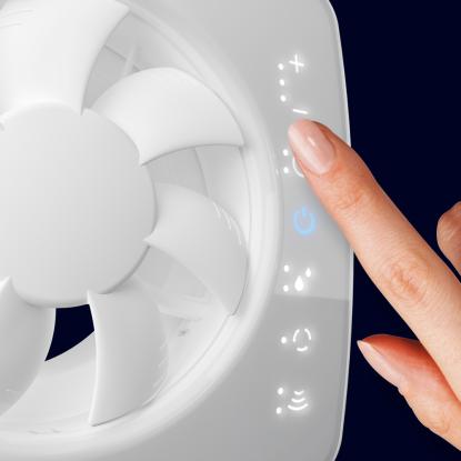 Fresh Intellivent SKY badeværelsesventilator, hvid