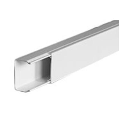 E-Line mini ledningskanal, 40 x 25 mm, hvid - 2 meter