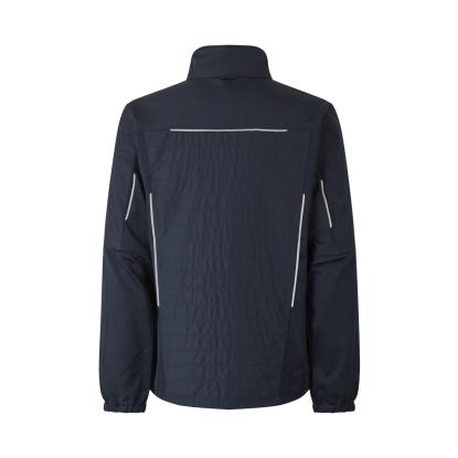ID 0780 Zip-n-Mix hybridjakke, navy